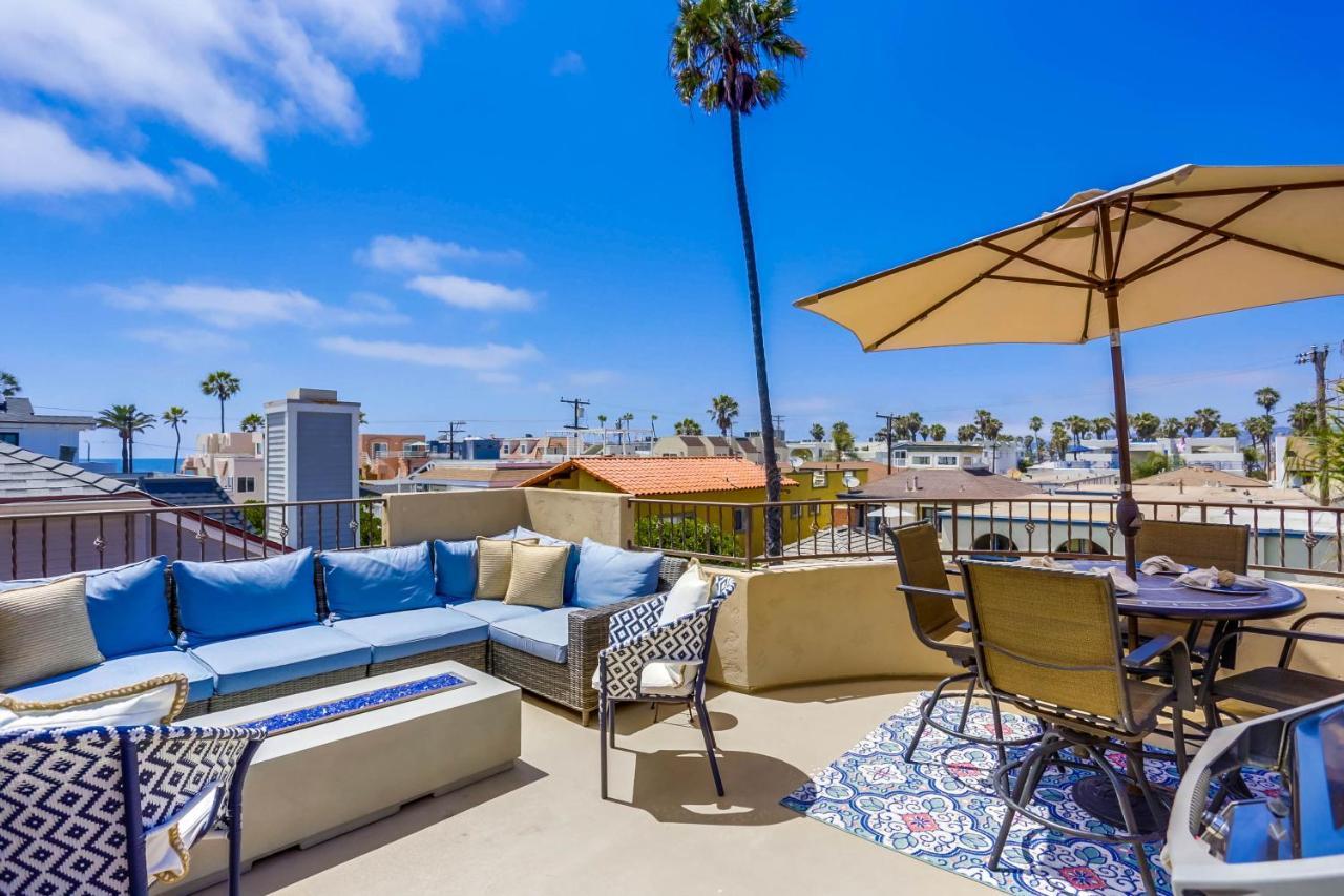 Stunning Ocean View Home W Rooftop Terrace, Firepit, Fast Wifi, Ac & Parking! San Diego Exterior foto