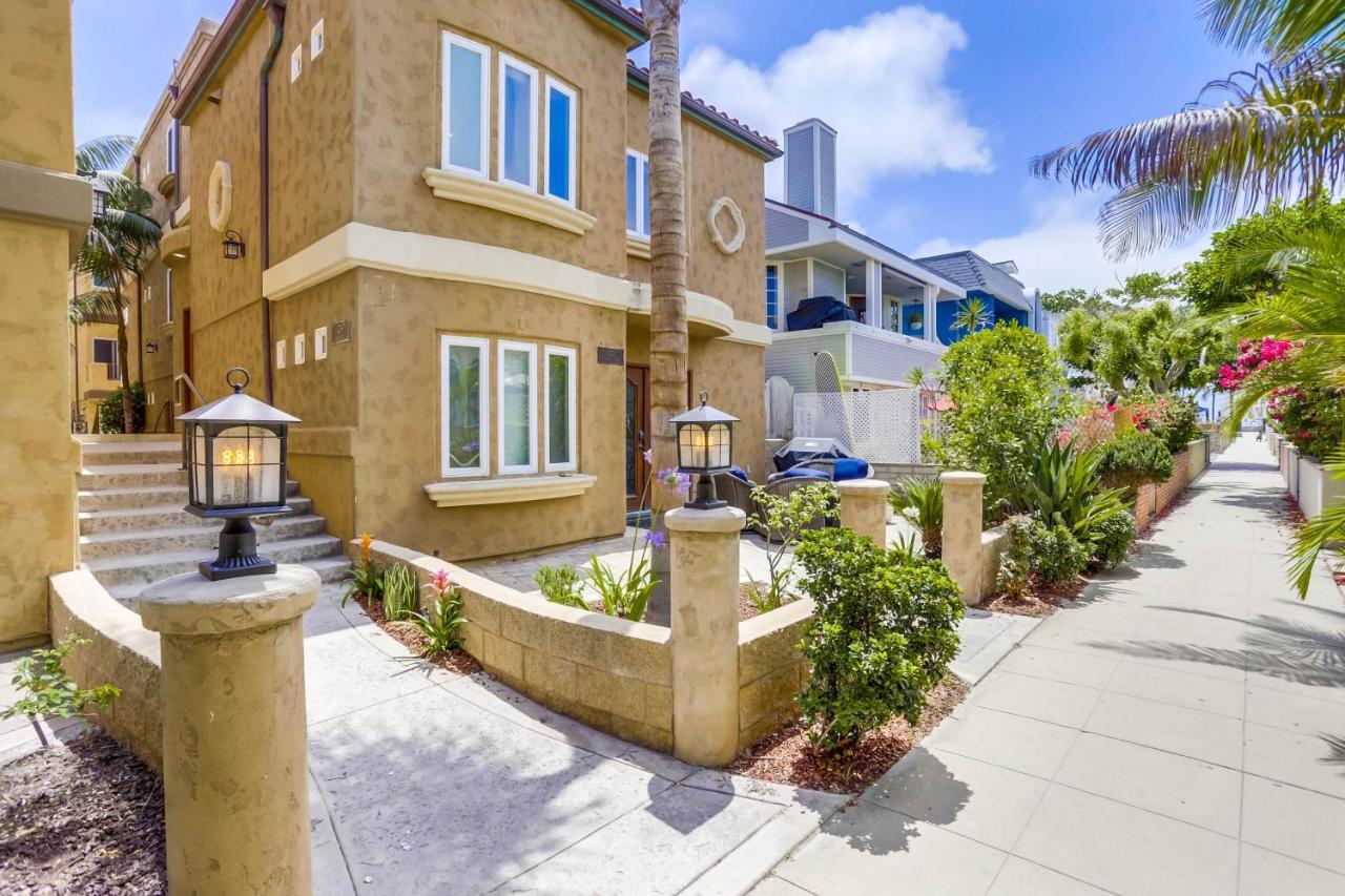 Stunning Ocean View Home W Rooftop Terrace, Firepit, Fast Wifi, Ac & Parking! San Diego Exterior foto